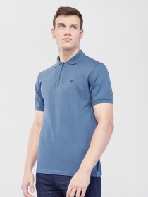 Поло с коротким рукавом Emporio Armani модель 6H1F68-1JRNZ-0759 Фото