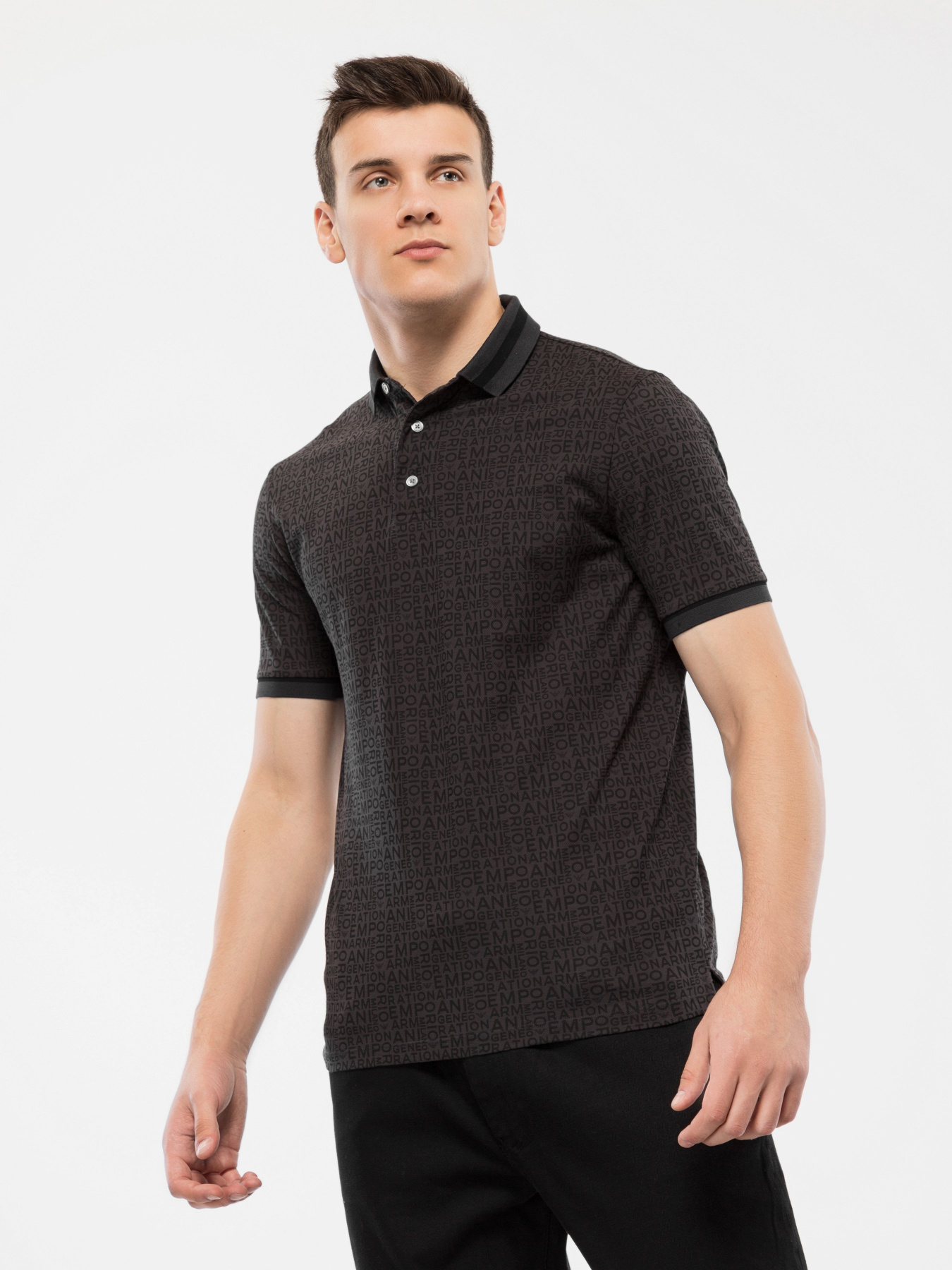 Поло с коротким рукавом Emporio Armani модель 6H1FE7-1JASZ-F647 Фото