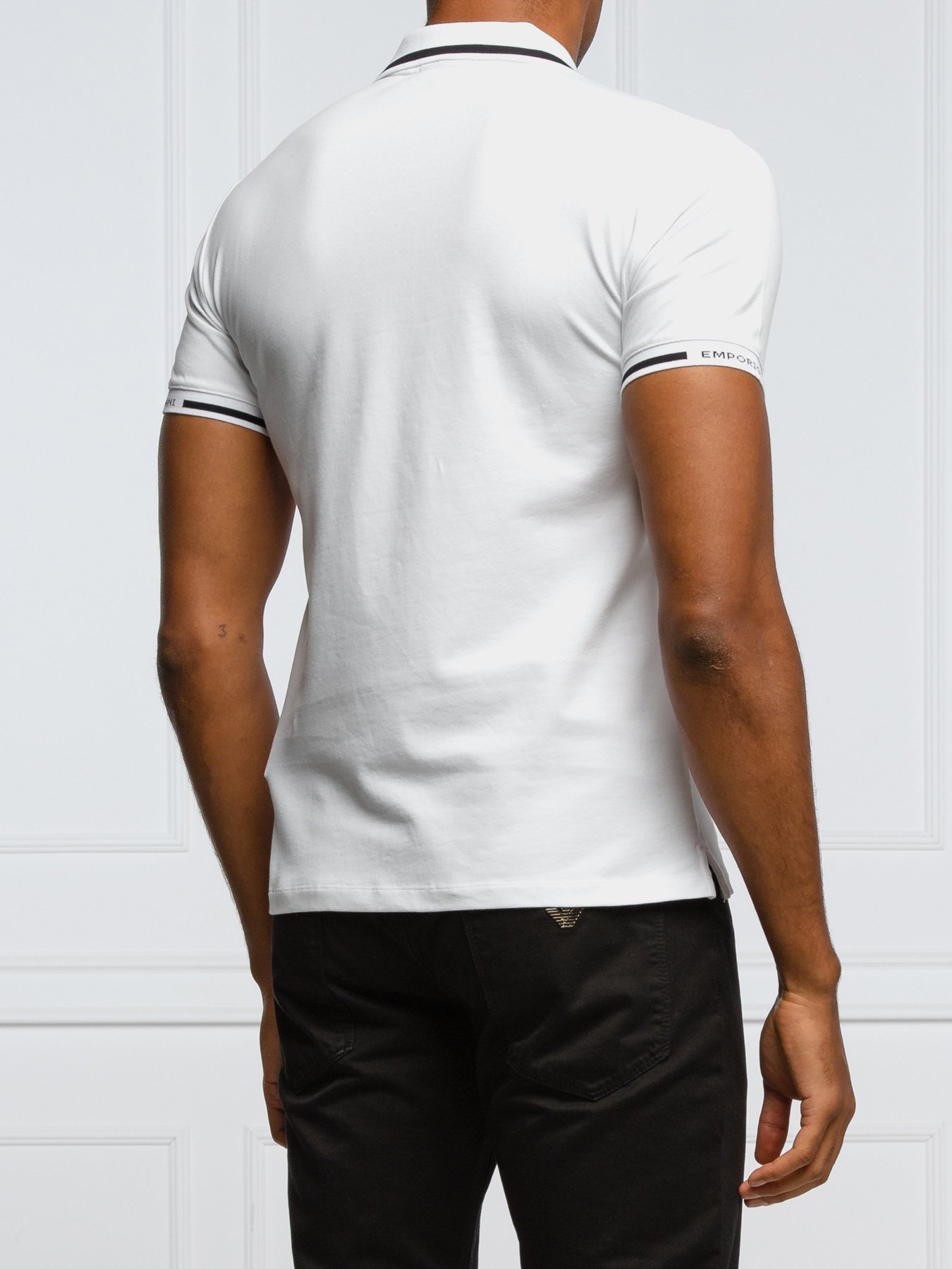 Поло с коротким рукавом Emporio Armani модель 6H1FF5-1JPTZ-0100 Фото