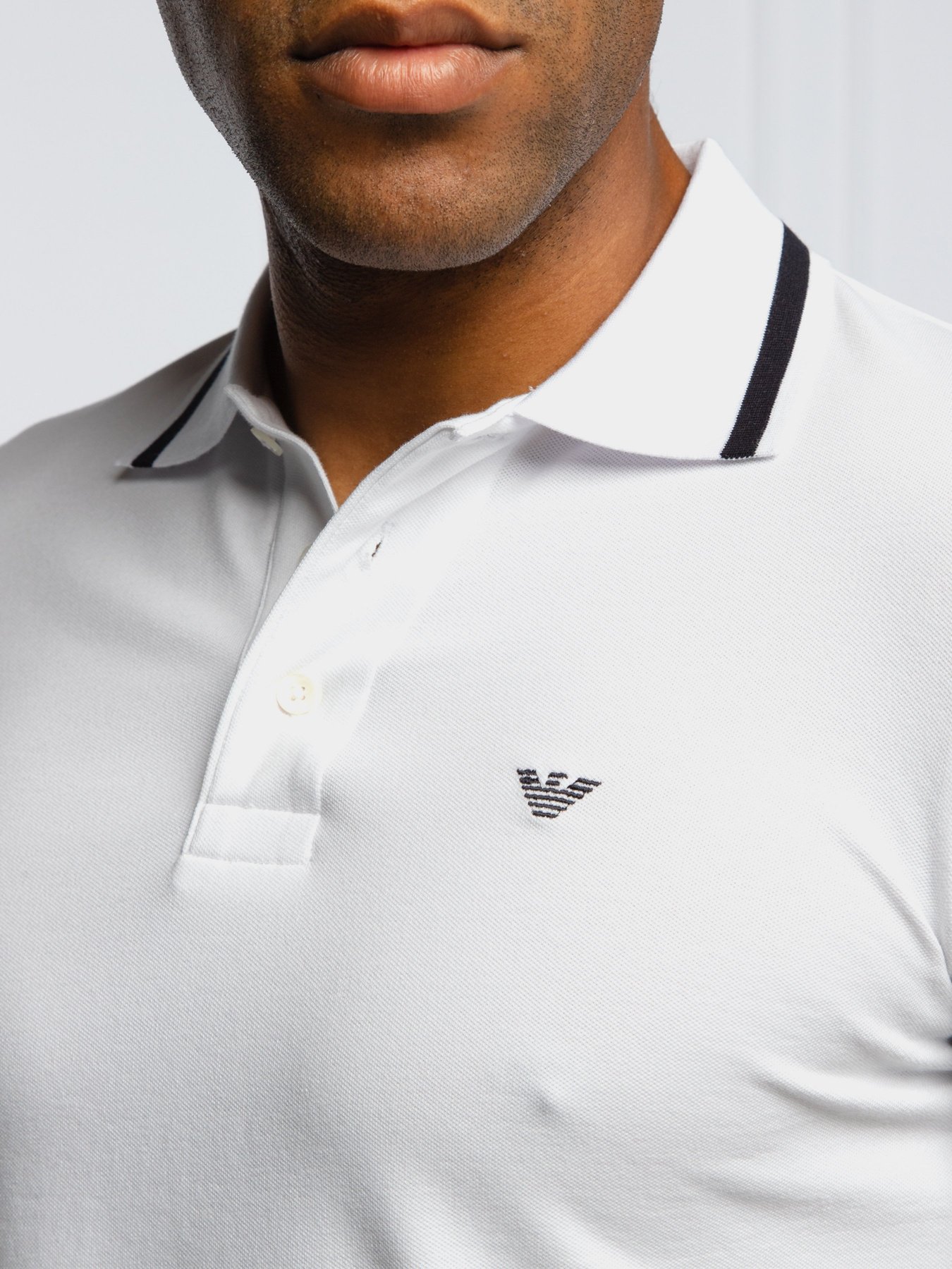 Поло с коротким рукавом Emporio Armani модель 6H1FF5-1JPTZ-0100 Фото