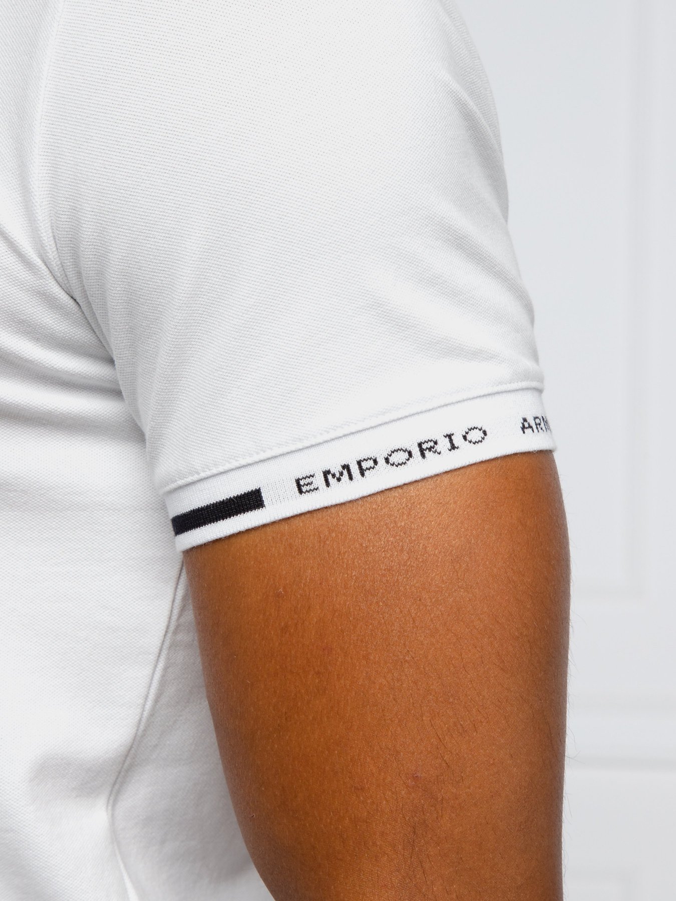 Поло с коротким рукавом Emporio Armani модель 6H1FF5-1JPTZ-0100 Фото