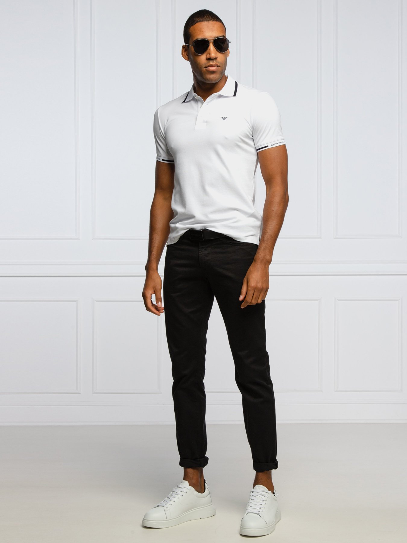 Поло с коротким рукавом Emporio Armani модель 6H1FF5-1JPTZ-0100 Фото