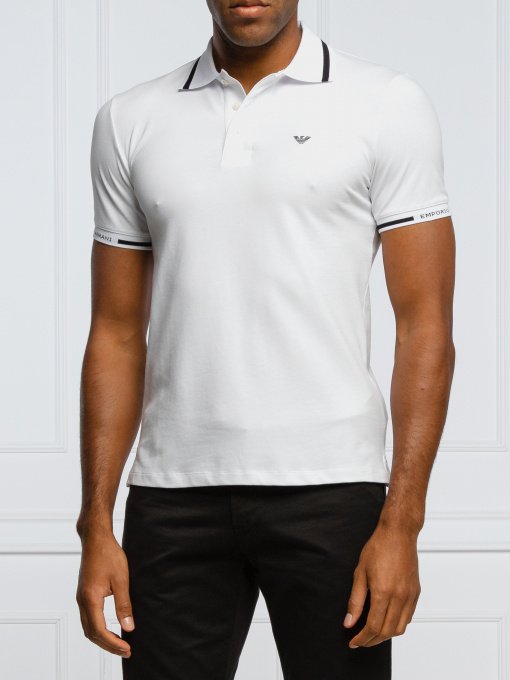 Поло з коротким рукавом Emporio Armani модель 6H1FF5-1JPTZ-0100 Фото