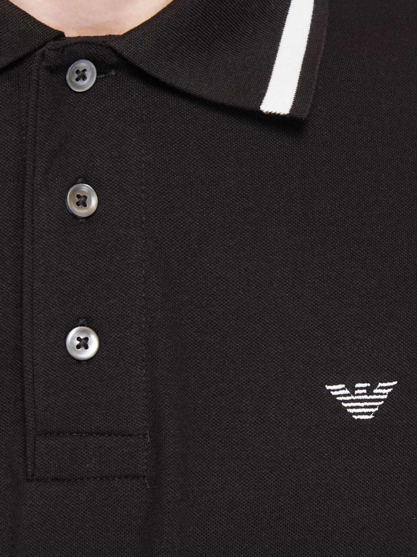 Поло с коротким рукавом Emporio Armani модель 6H1FF5-1JPTZ-0999 Фото