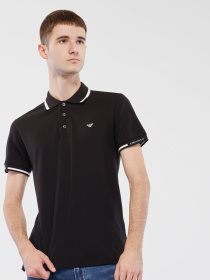 Поло с коротким рукавом Emporio Armani модель 6H1FF5-1JPTZ-0999 Фото