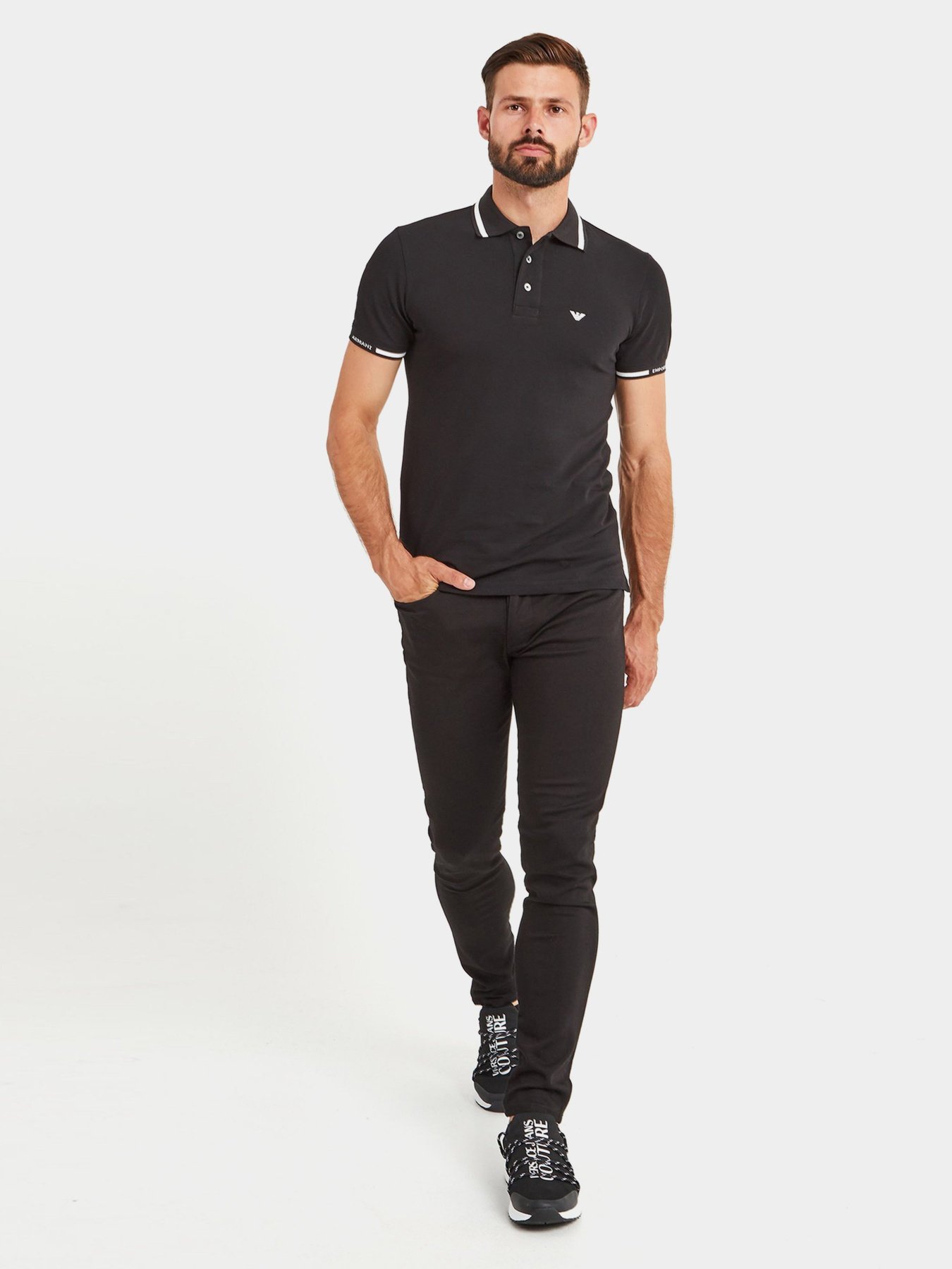 Поло Emporio Armani модель 6H1FF8-1JPSZ-F942 Фото