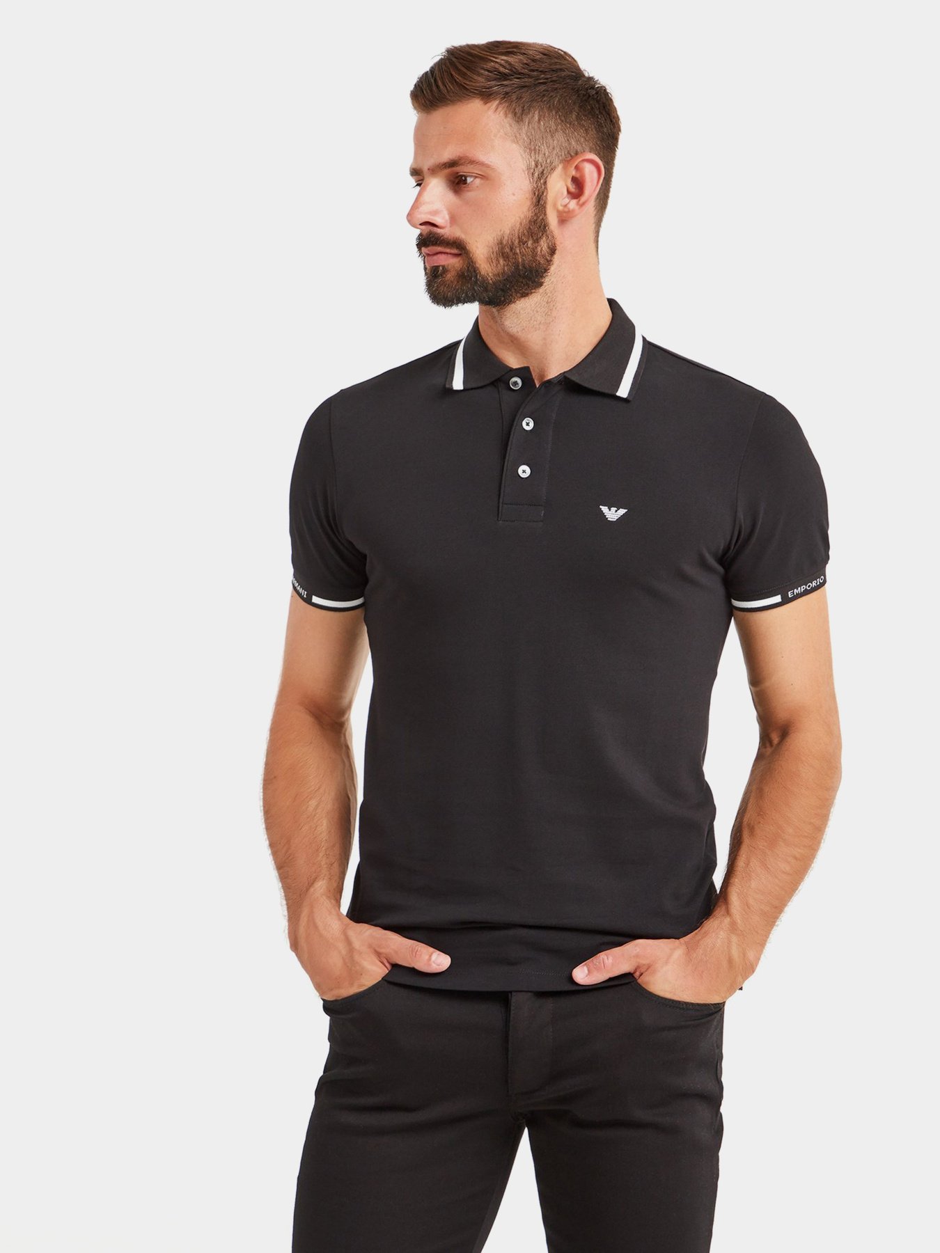 Поло Emporio Armani модель 6H1FF8-1JPSZ-F942 Фото