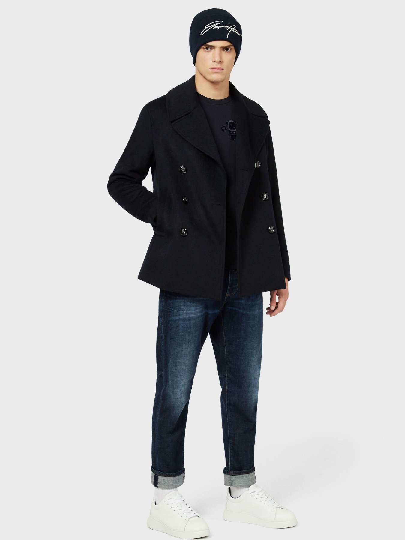 Прямые джинсы Emporio Armani J70 модель 6H1J70-1DM7Z-0942 Фото