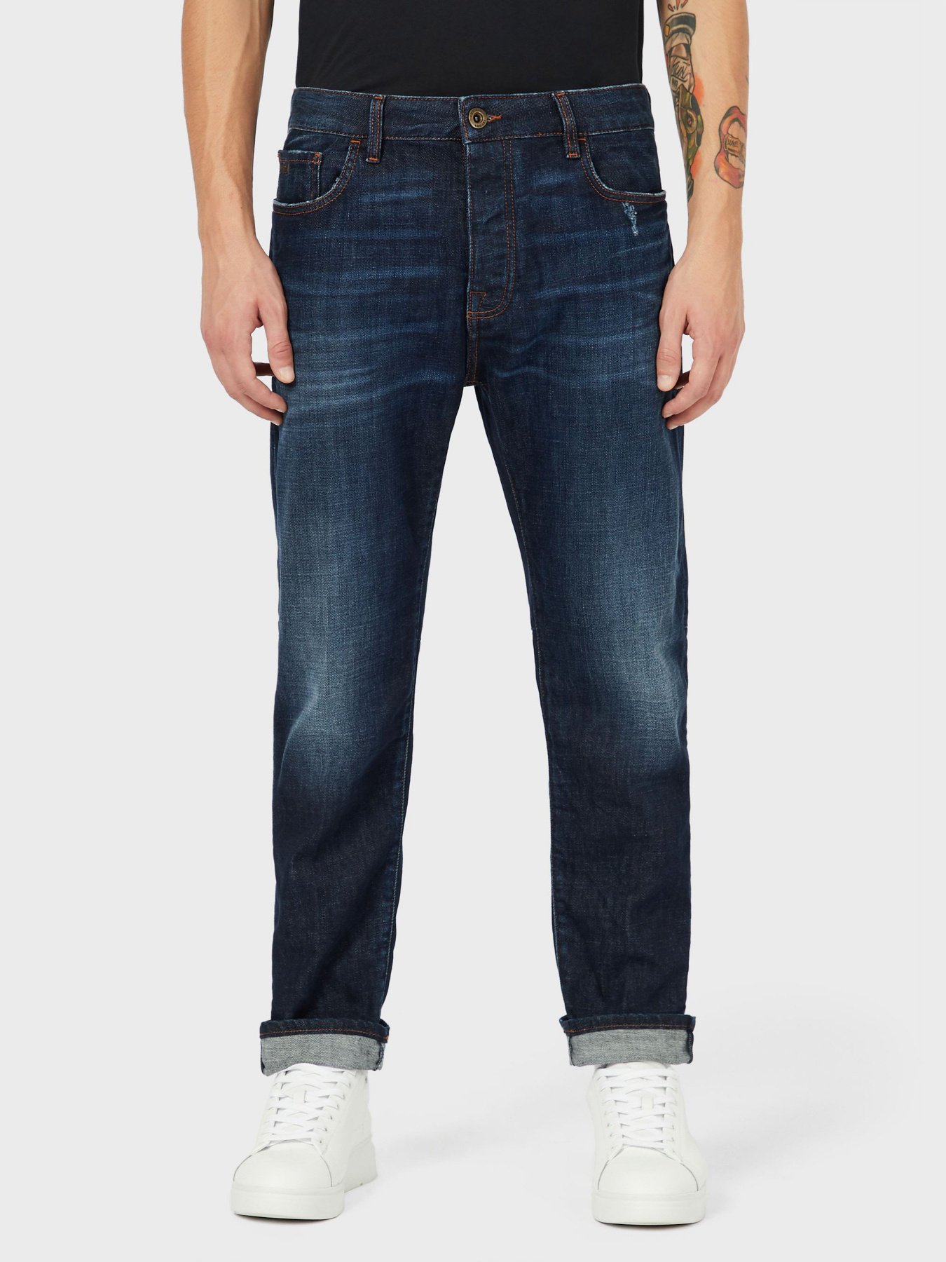 Прямые джинсы Emporio Armani J70 модель 6H1J70-1DM7Z-0942 Фото