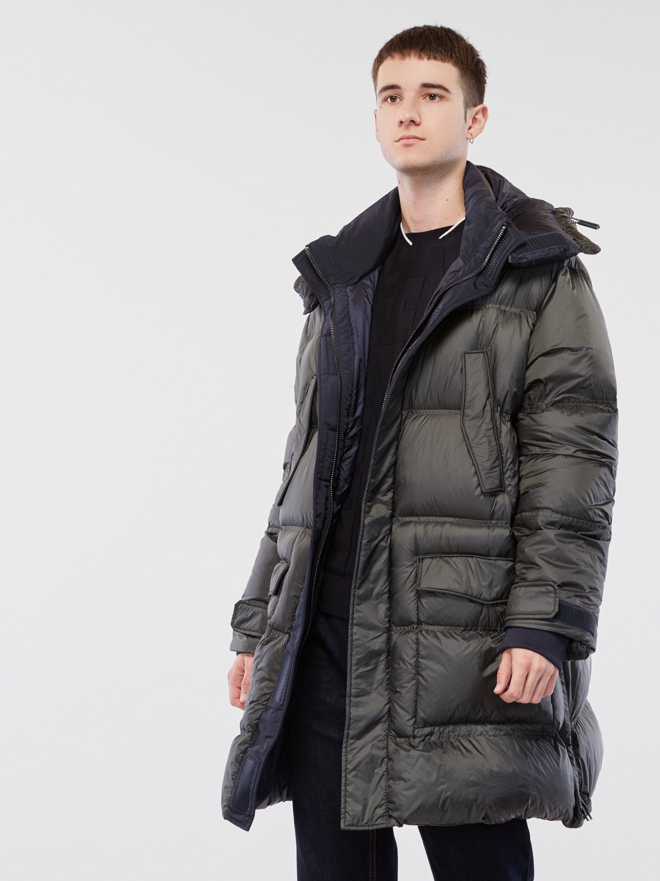 Пуховик Emporio Armani модель 6H1L93-1NLYZ-0564 Фото