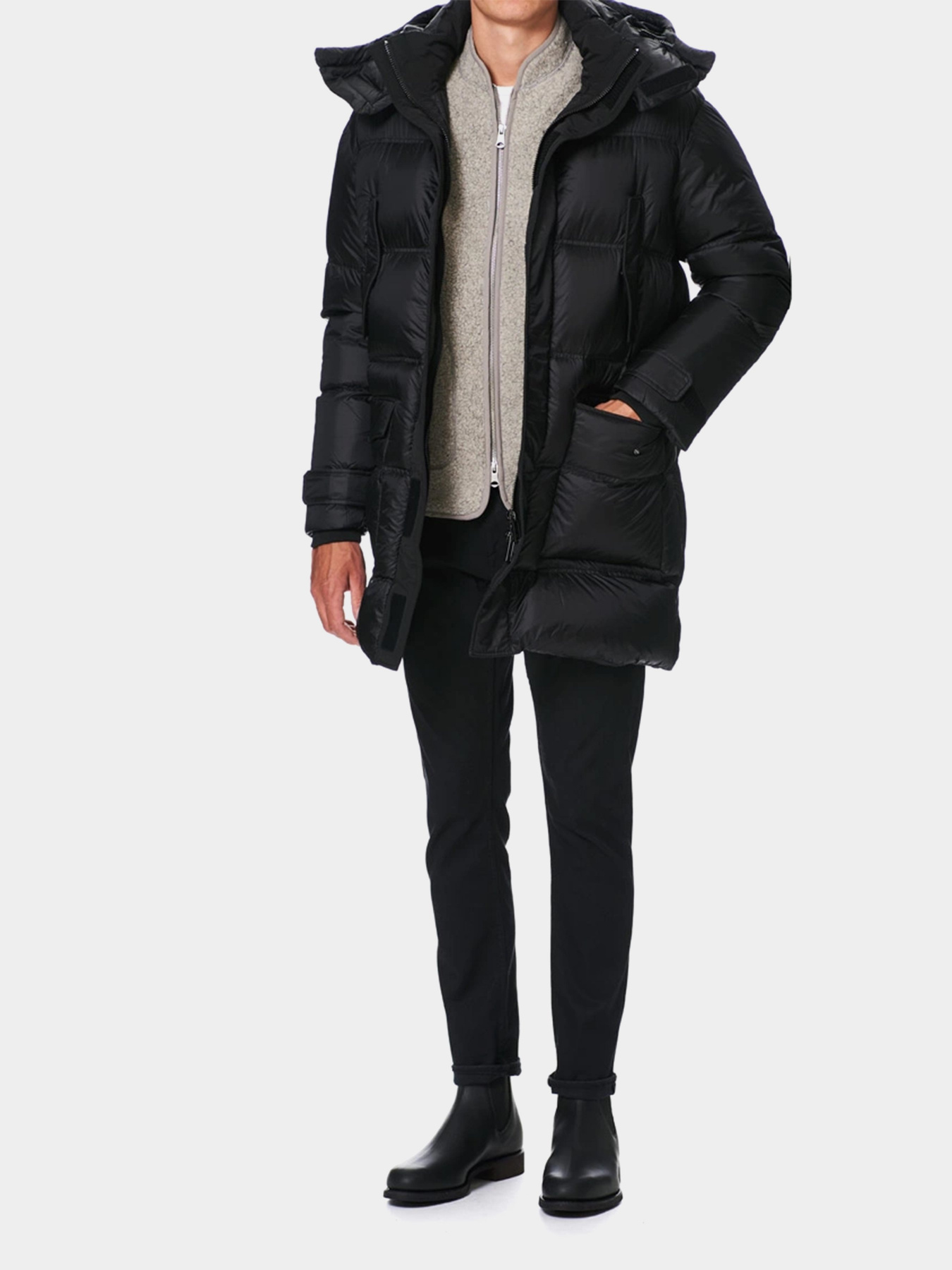 Пуховик Emporio Armani модель 6H1L93-1NLYZ-0999 Фото