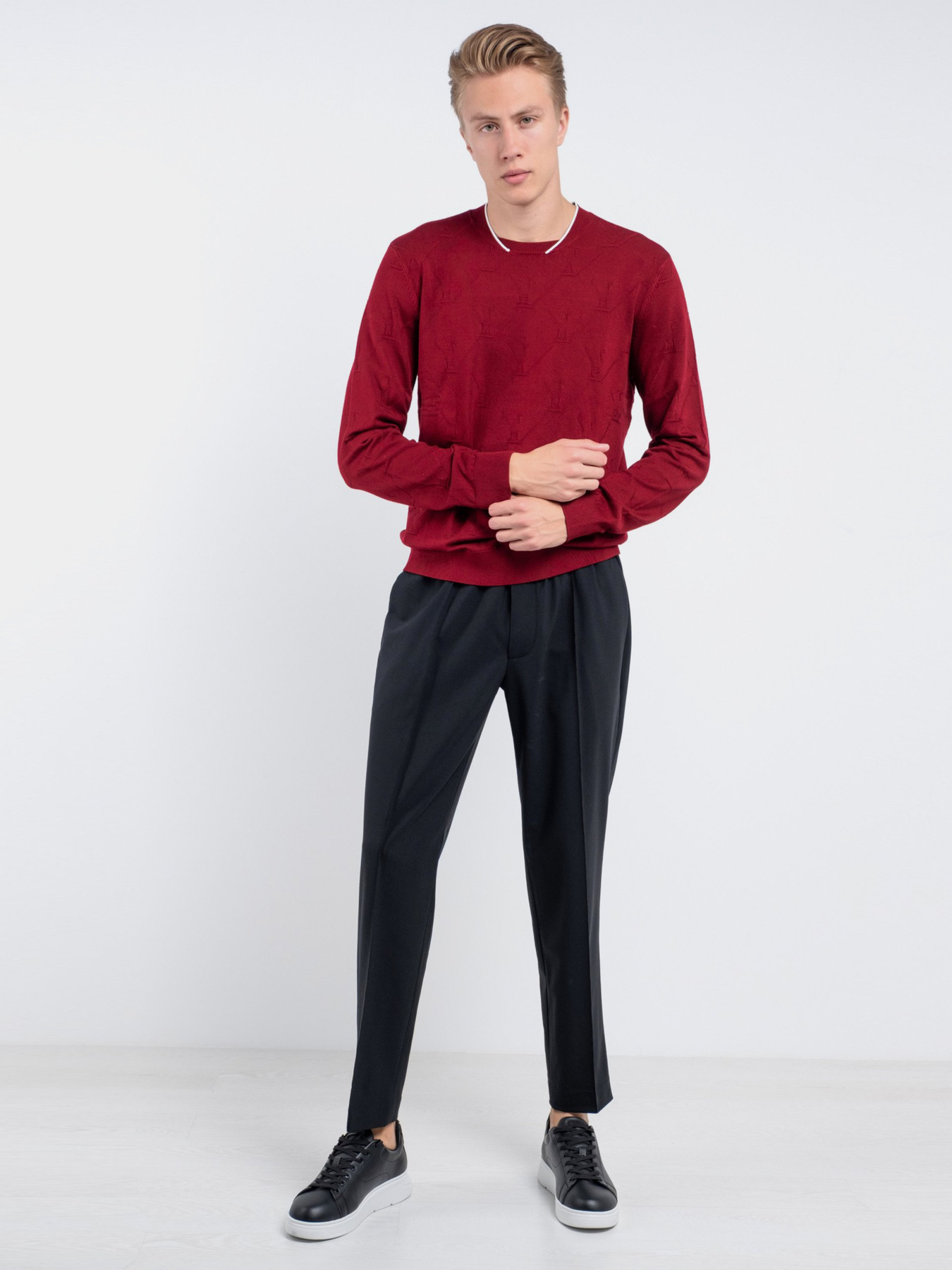 Пуловер Emporio Armani модель 6H1MX1-1MIPZ-0391 Фото