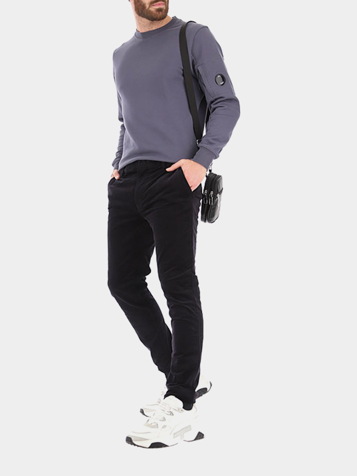 Повсякденні штани Emporio Armani модель 6H1P15-1NRDZ-0999 Фото