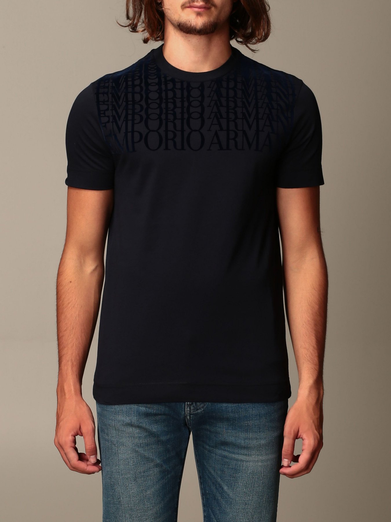 Футболки и поло Emporio Armani модель 6H1TM8-1JRKZ-0920 Фото