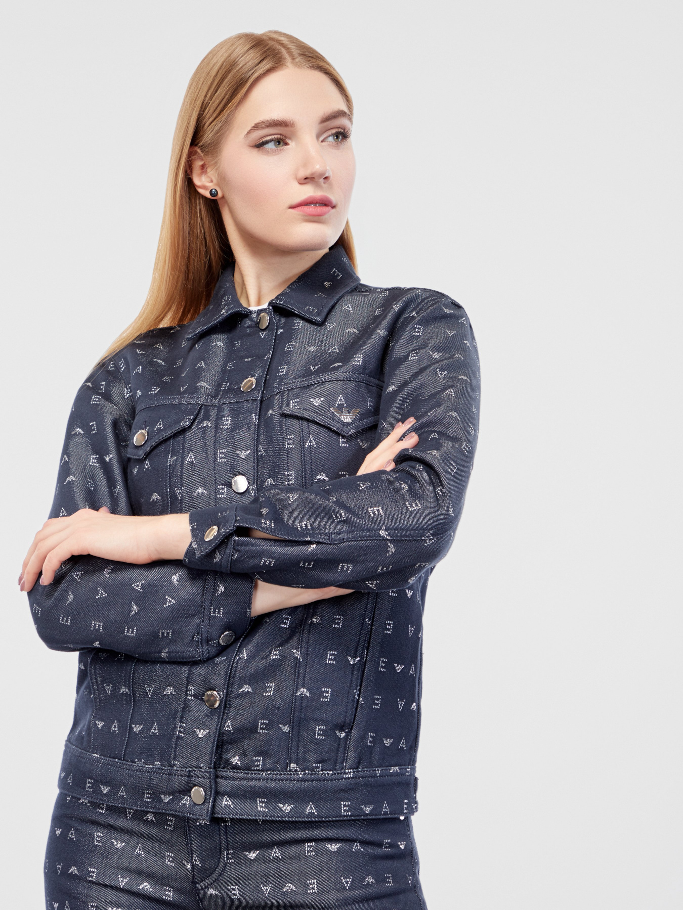 Джинсовая куртка Emporio Armani модель 6H2B82-2N5QZ-F952 Фото