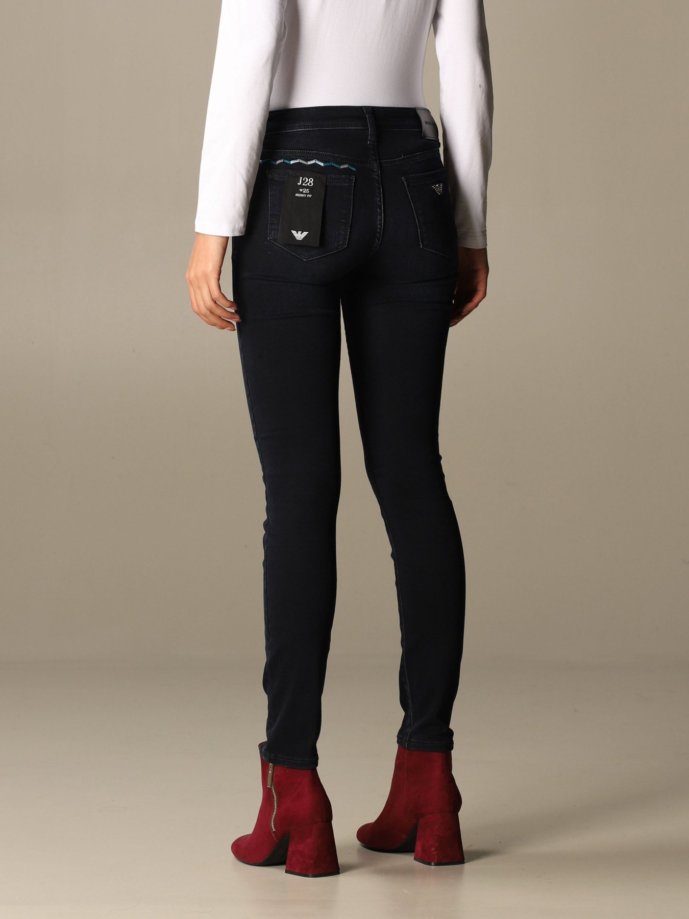 Скинни джинсы Emporio Armani модель 6H2J28-2D9DZ-0941 Фото