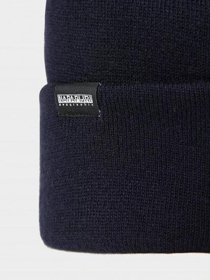 Шапка Napapijri Patch Beanie модель NP0A4EJPB1A1 — фото 3 - INTERTOP