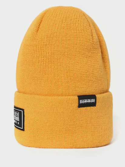 Шапка Napapijri Patch Beanie модель NP0A4EJPY3A1 — фото - INTERTOP