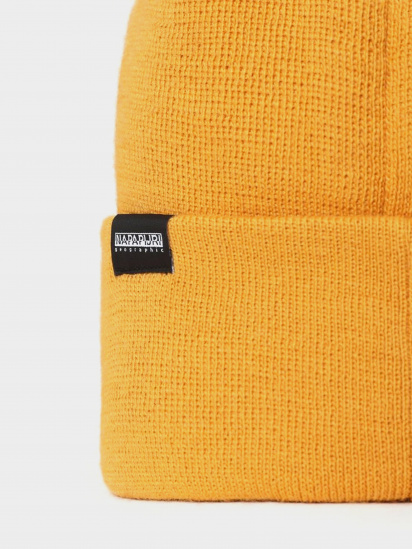 Шапка Napapijri Patch Beanie модель NP0A4EJPY3A1 — фото 3 - INTERTOP