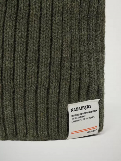 Шапка Napapijri Beanie Flos модель NP0A4EMDGE41 — фото 4 - INTERTOP