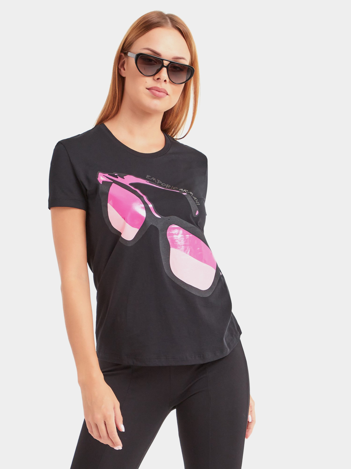 Футболка Emporio Armani модель 6H2T7T-2JSYZ-0999 Фото