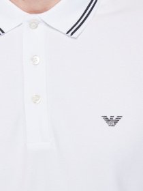 Поло с коротким рукавом Emporio Armani модель 8N1F30-1JPTZ-0100 Фото