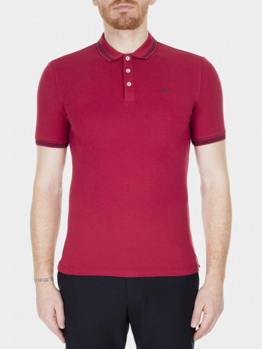 Поло с коротким рукавом Emporio Armani модель 8N1F30-1JPTZ-0393 Фото