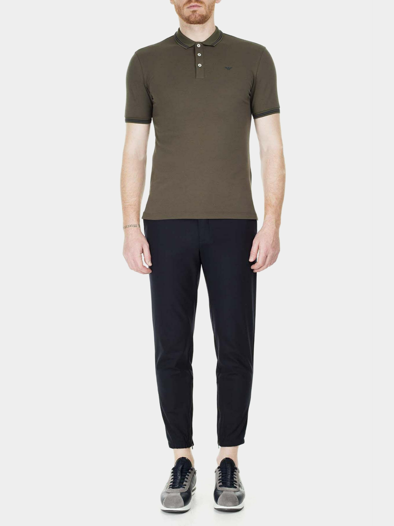 Поло с коротким рукавом Emporio Armani модель 8N1F30-1JPTZ-0582 Фото