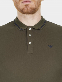 Поло с коротким рукавом Emporio Armani модель 8N1F30-1JPTZ-0582 Фото