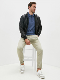 Куртка кожаная Emporio Armani модель 91B52P-91P52-999 Фото