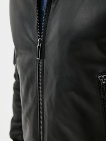 Куртка кожаная Emporio Armani модель 91B52P-91P52-999 Фото