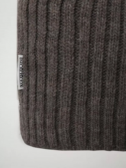 Шапка Napapijri Beanie Flos модель NP0A4EMDNB91 — фото 4 - INTERTOP