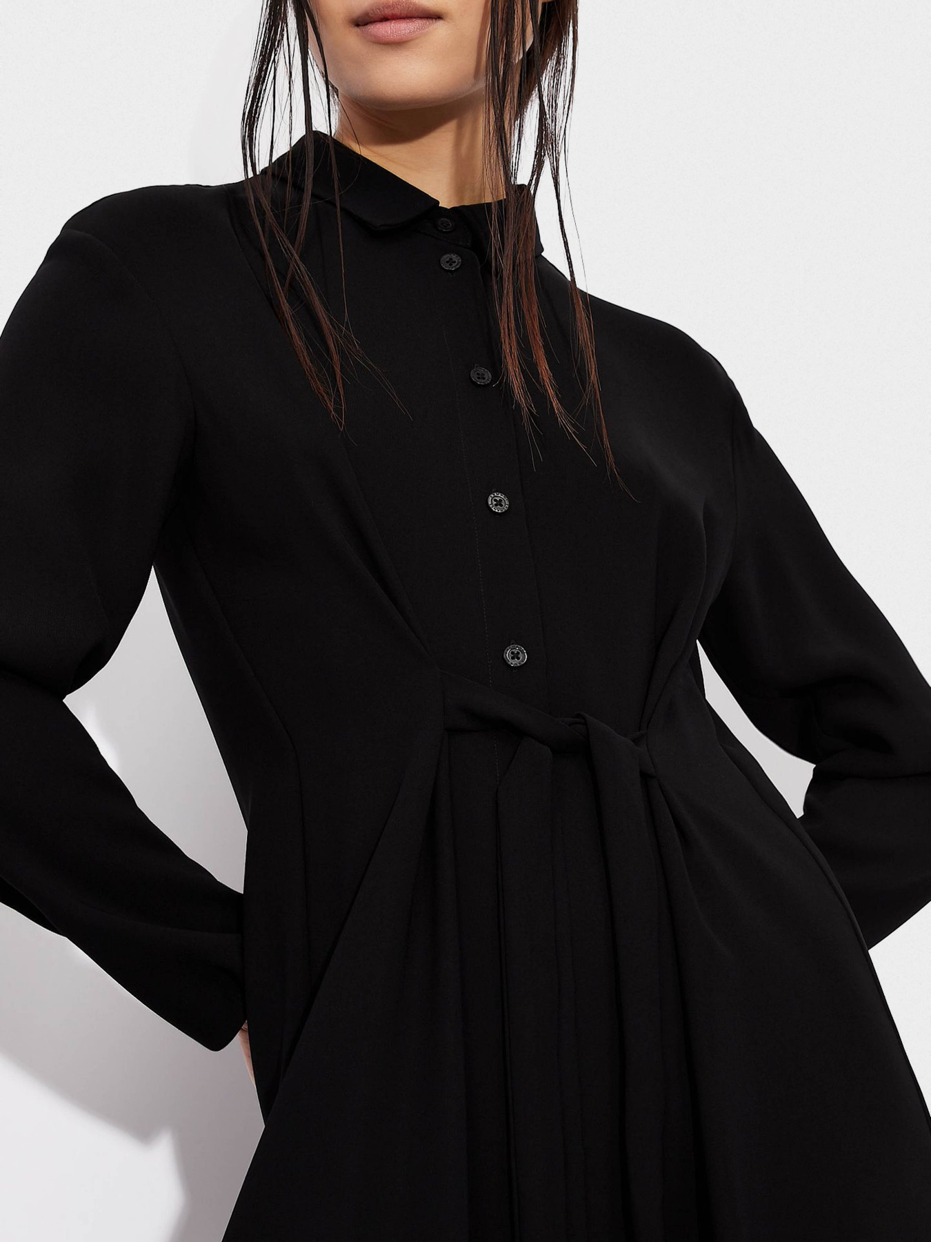 Сукня міді Armani Exchange модель 6HYA13-YNJQZ-1200 Фото