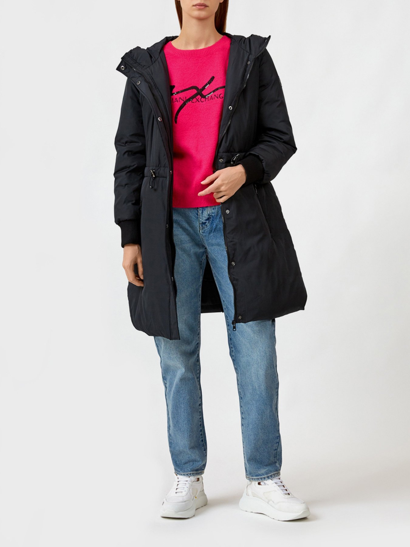 Пальто з утеплювачем Armani Exchange модель 6HYK65-YNMAZ-1200 Пальто з утеплювачем Armani Exchange модель 6HYK65-YNMAZ-1200 Фото