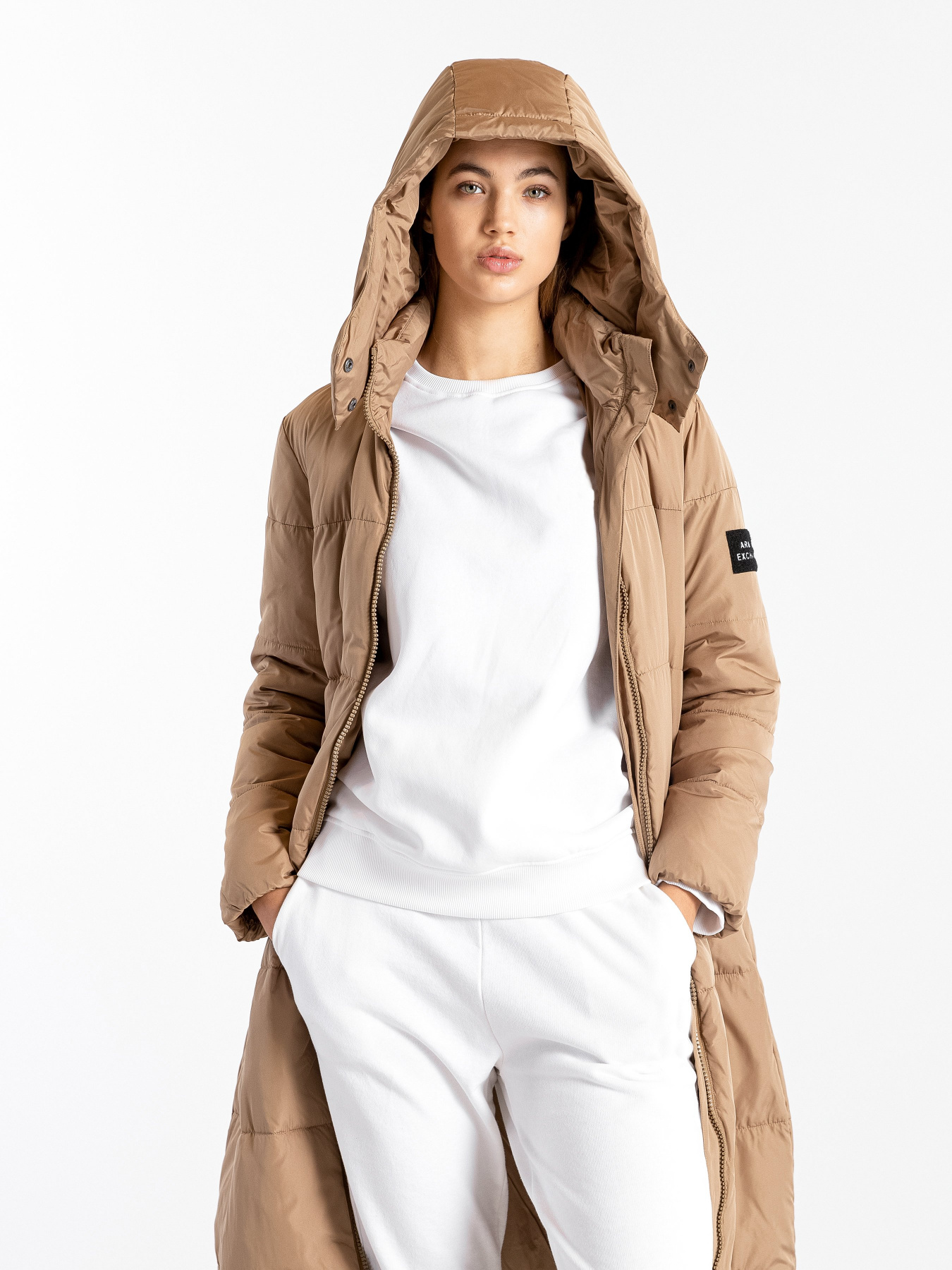 Пальто з утеплювачем Armani Exchange модель 6HYL32-YNMAZ-1756 Пальто з утеплювачем Armani Exchange модель 6HYL32-YNMAZ-1756 Фото