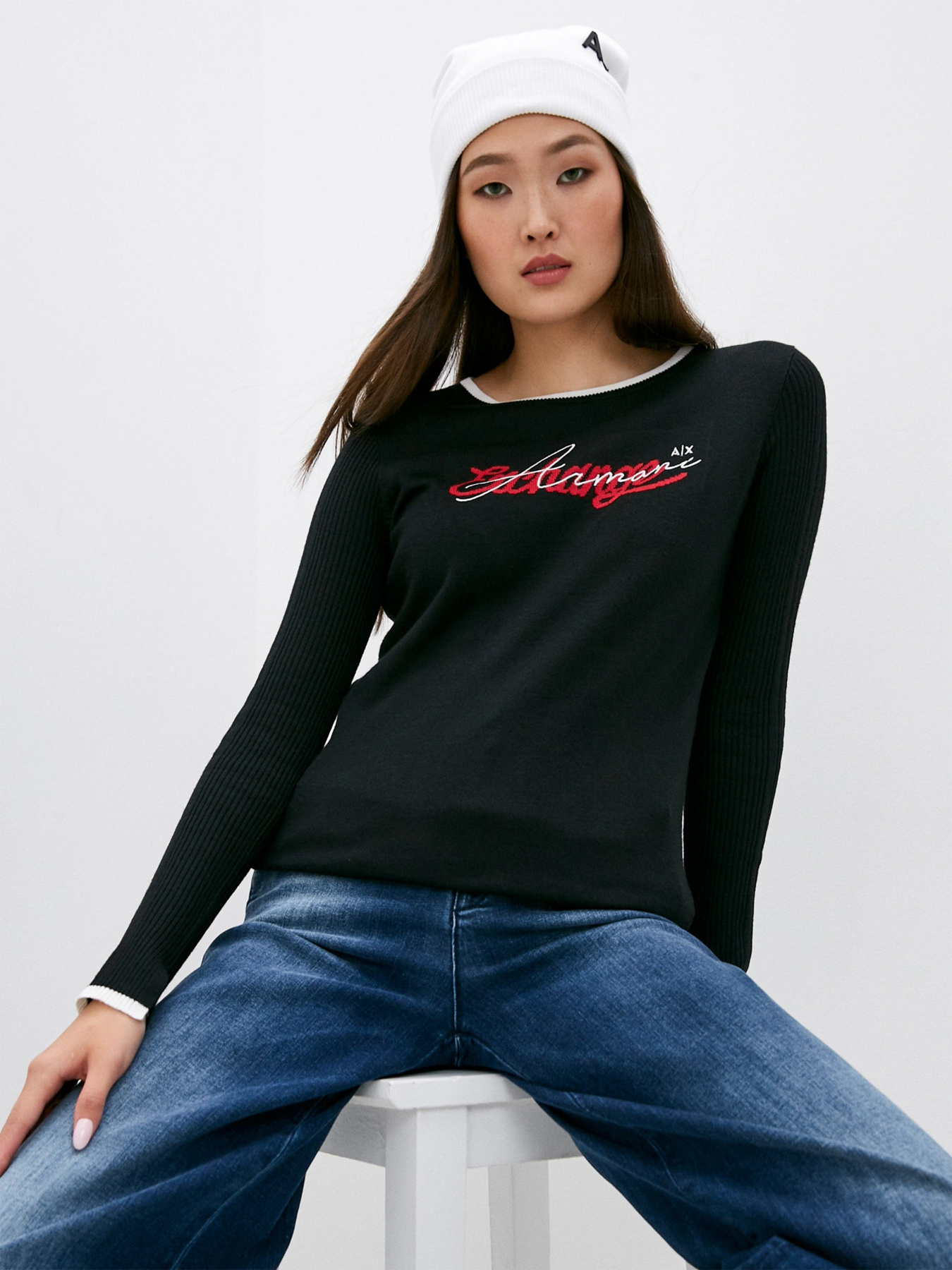 Пуловер Armani Exchange модель 6HYM2P-YME5Z-0256 Пуловер Armani Exchange модель 6HYM2P-YME5Z-0256 Фото