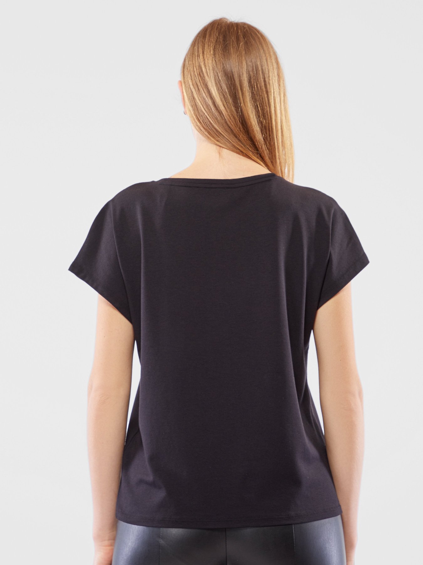 Блуза с коротким рукавом Armani Exchange модель 6HYMCH-YJ3EZ-1200 Фото