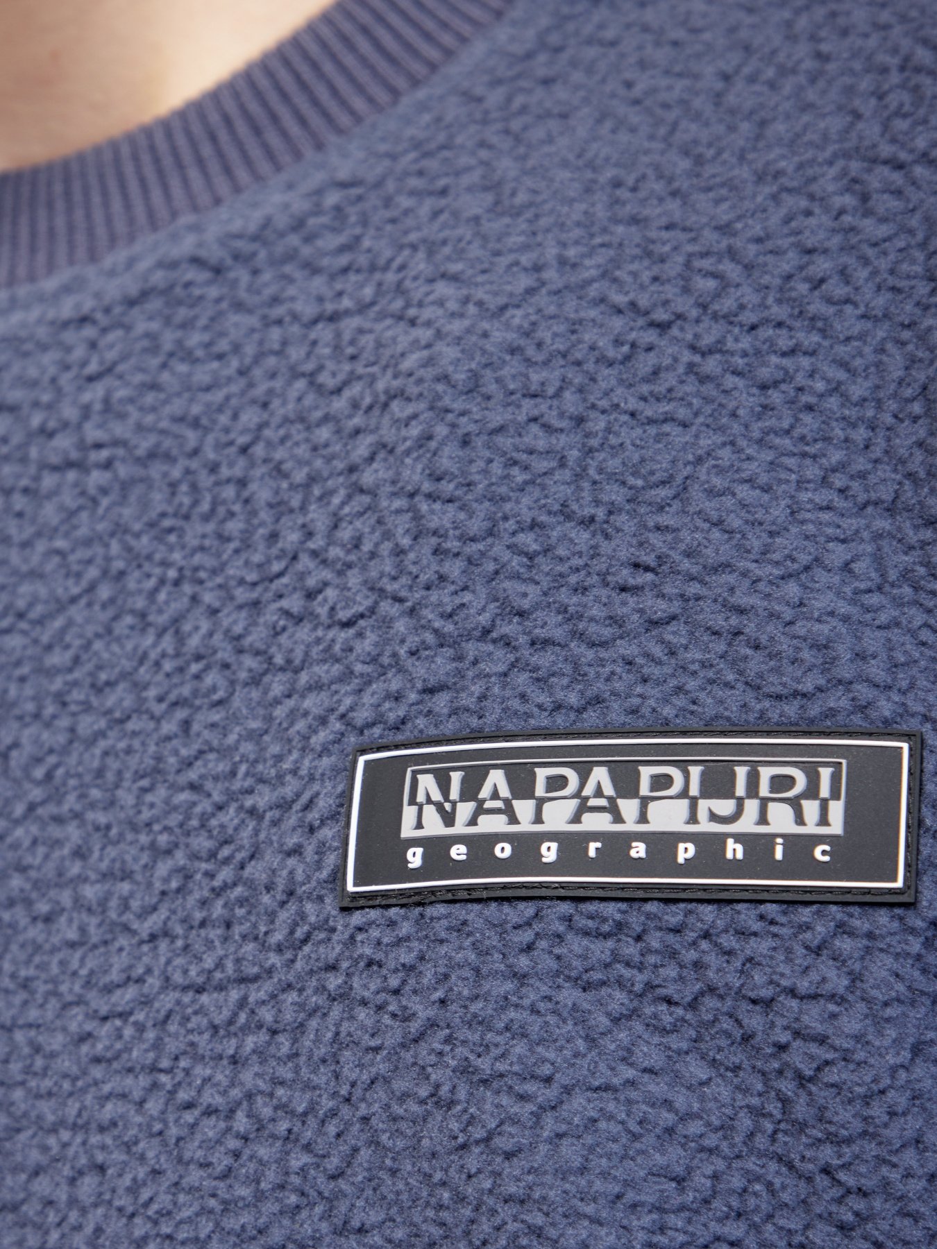 Свитшот Napapijri Fleece Patch модель NP0A4EIDB1A1 Фото