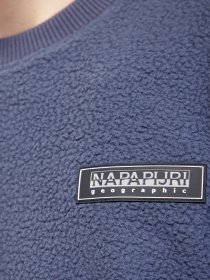Свитшот Napapijri Fleece Patch модель NP0A4EIDB1A1 Фото