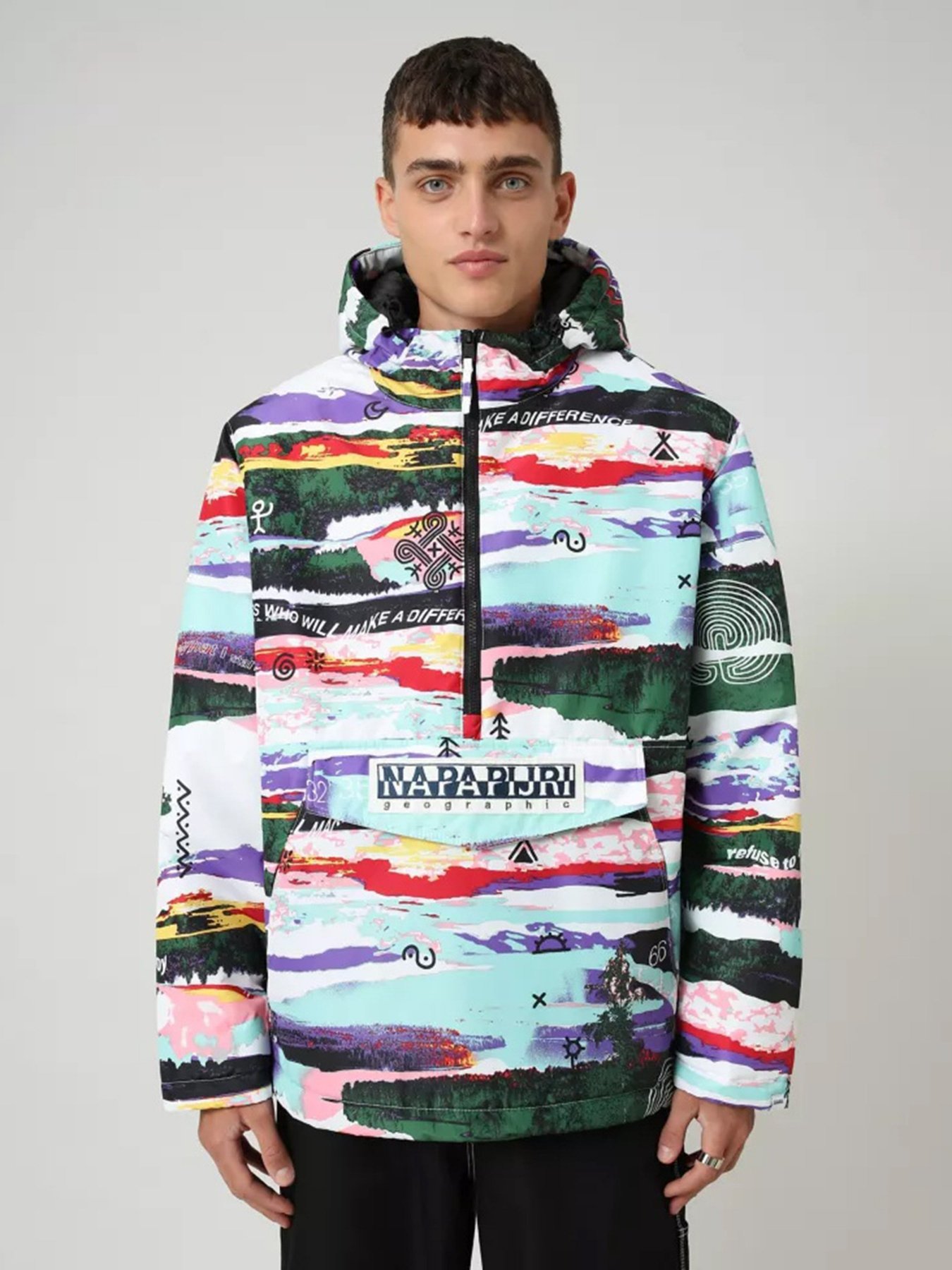 Куртка Napapijri Anorak Revontulet модель NP0A4EIOF1M1 Фото