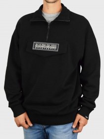 Світшот Napapijri Zip Sweatshirt Patch модель NP0A4EIT0411 Фото