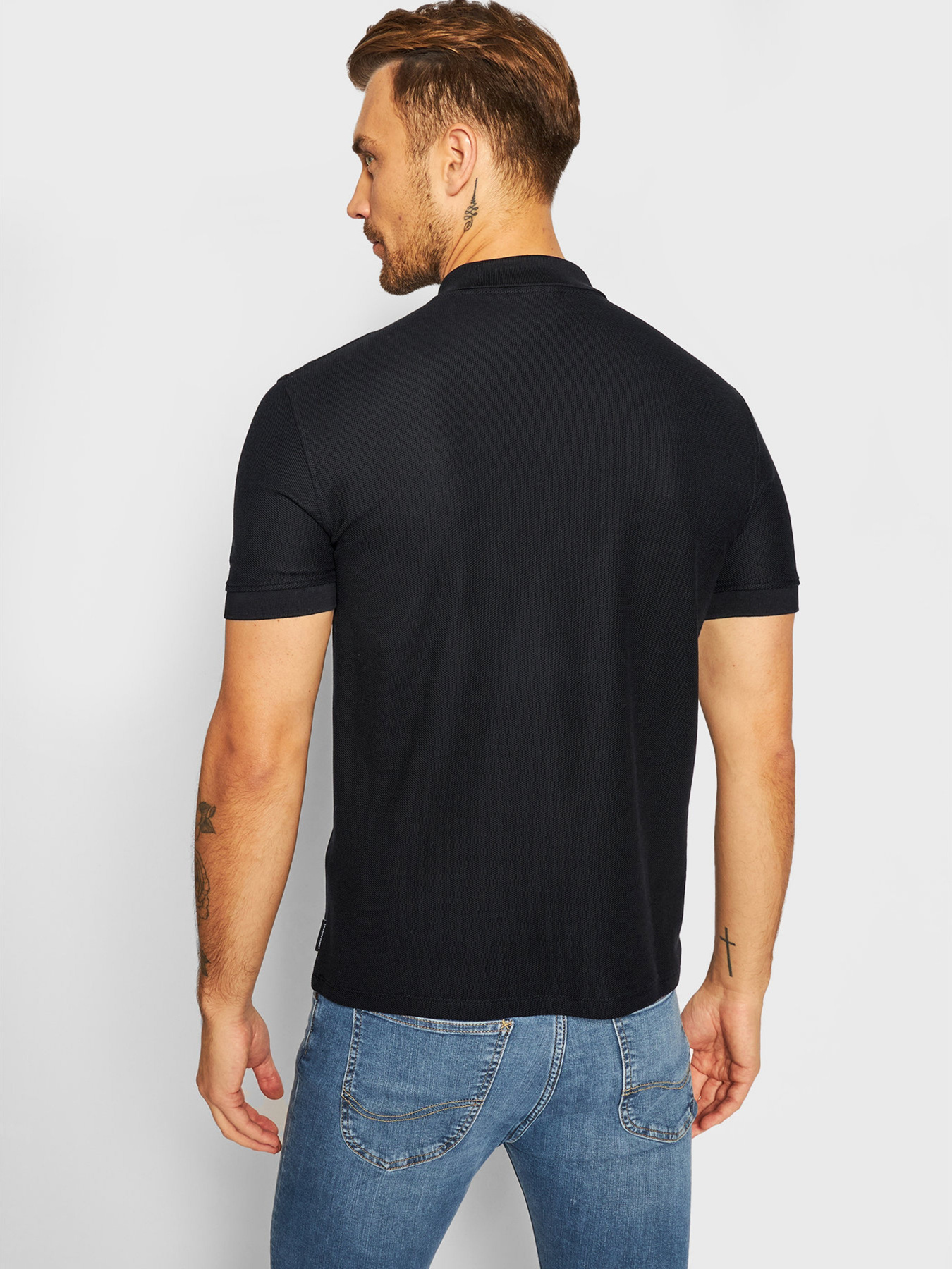 Поло с коротким рукавом Armani Exchange модель 6HZFAC-ZJLEZ-1200 Фото