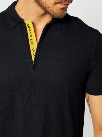 Поло с коротким рукавом Armani Exchange модель 6HZFAC-ZJLEZ-1200 Фото