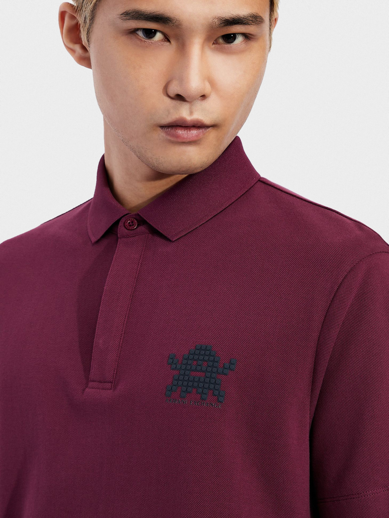 Поло с коротким рукавом Armani Exchange модель 6HZFFE-ZJL4Z-1306 Фото