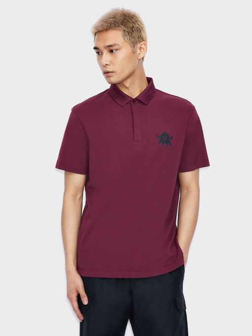 Поло з коротким рукавом Armani Exchange модель 6HZFFE-ZJL4Z-1306 Фото