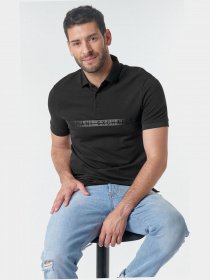 Поло с коротким рукавом Armani Exchange модель 6HZFGB-ZJ81Z-1200 Фото