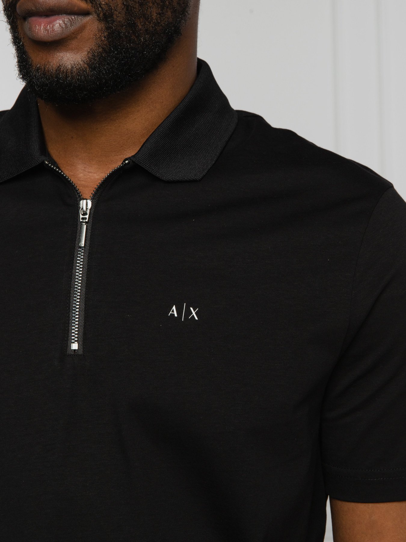 Поло с коротким рукавом Armani Exchange модель 6HZFLC-ZJ9AZ-1583 Фото