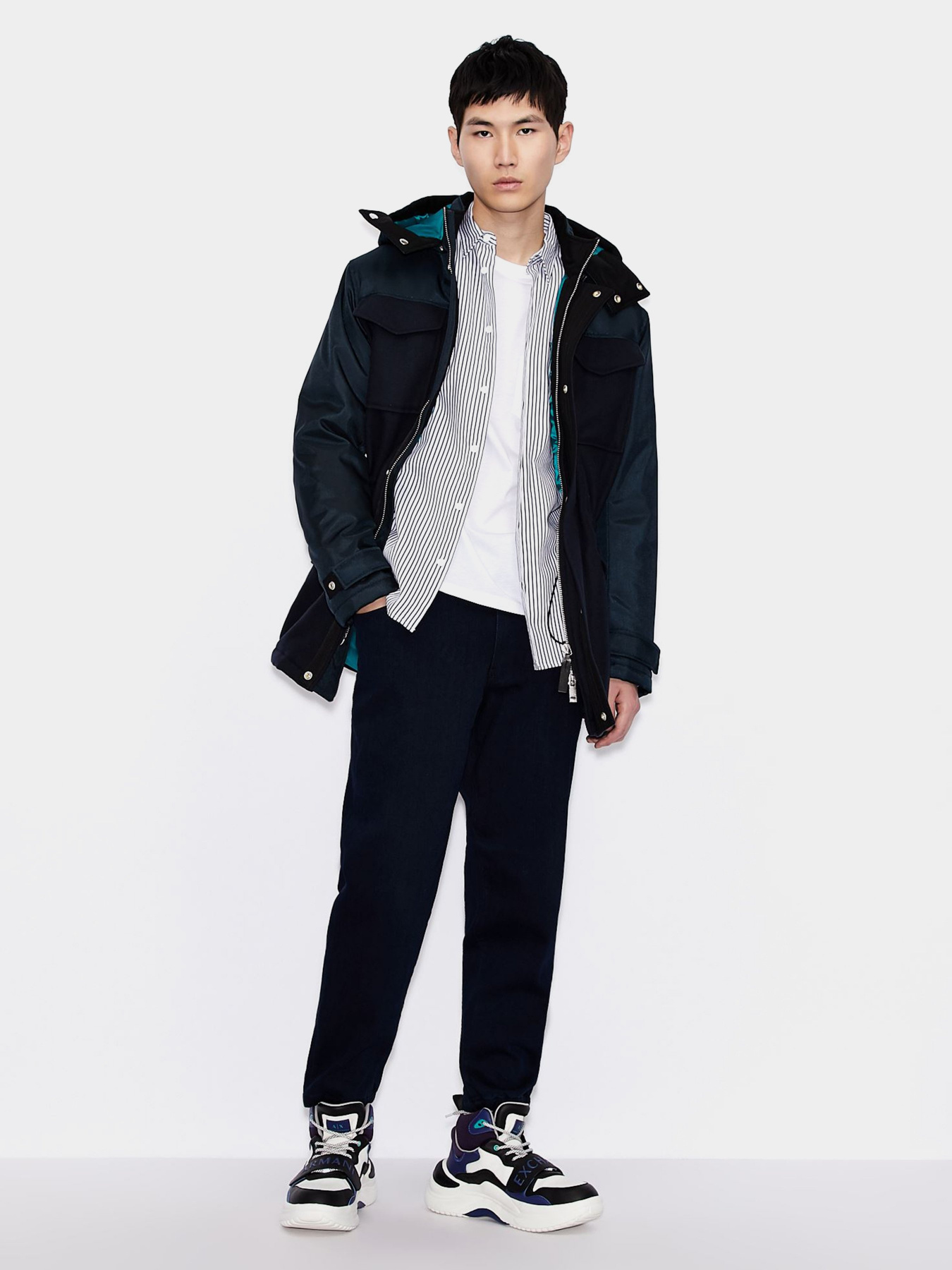 Зауженные джинсы Armani Exchange J76 Slim модель 6HZJ76-Z1GYZ-1500 Фото