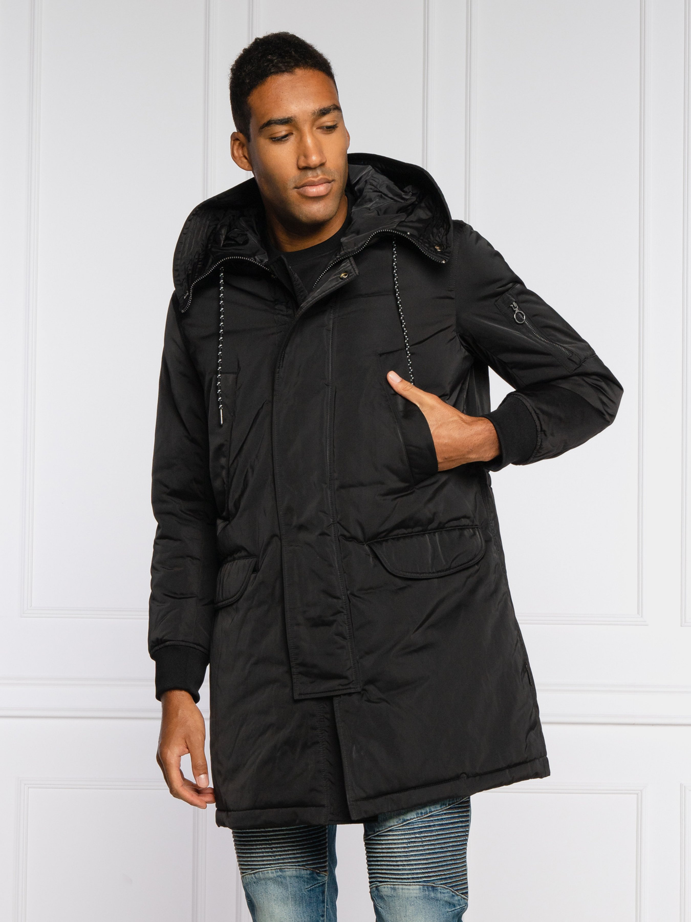 Пальто с утеплителем Armani Exchange модель 6HZLG2-ZNFQZ-1200 Фото