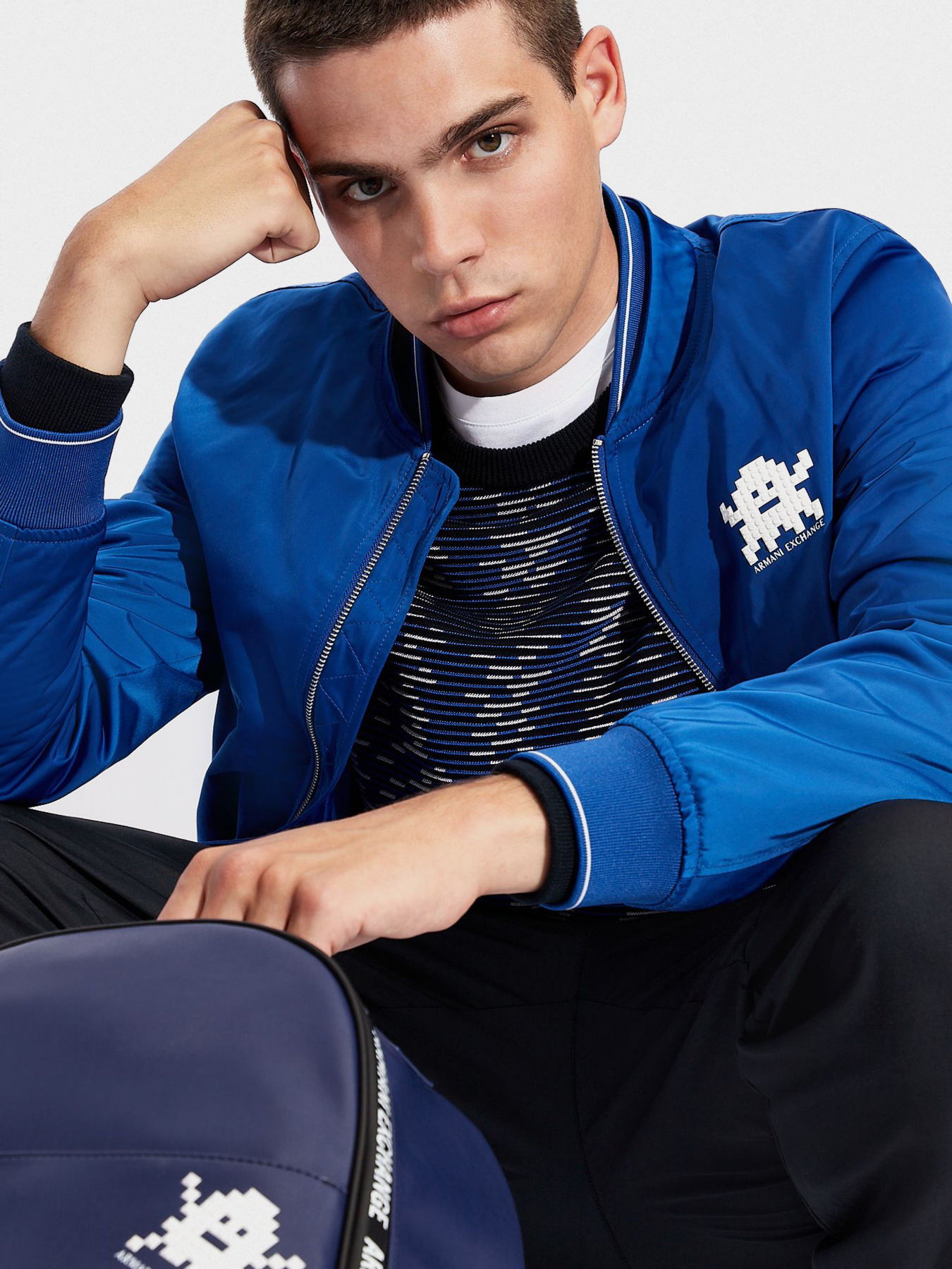 Пуловер Armani Exchange модель 6HZM1B-ZMU7Z-9573 Фото